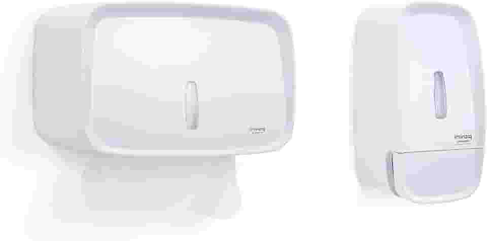 Porta Papel Toalha Saboneteira Liquido Dispenser Invoq Luxo