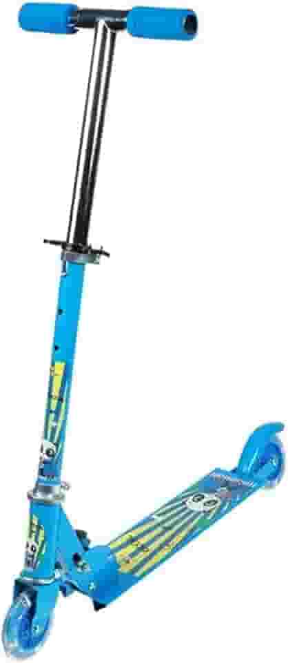 Patinete Divertido 2 Rodas C/Luz Metal Boy Menino Dobrável