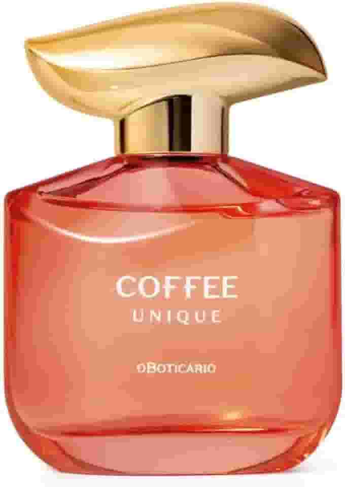 O Boticário Coffee Unique, Perfume Feminino, Fragrância Floral Amadeirada, Colônia com Notas de Café, 100ml