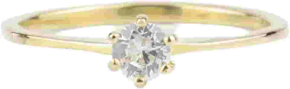 Anel Solitário Feminino Cor ouro 18k Moedas Antigas