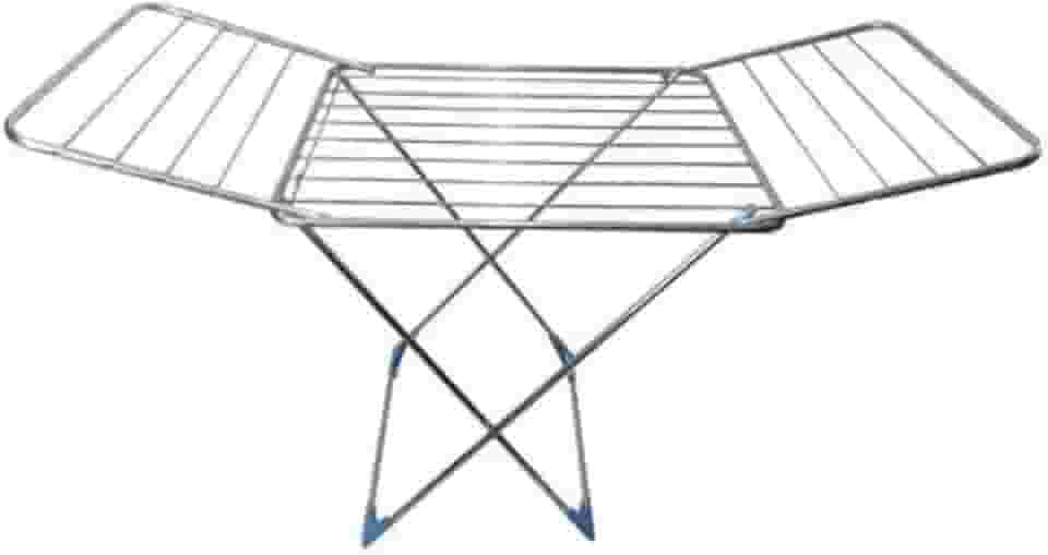 Varal De Chão Com Abas Tamanho Gigante 100% Alumínio