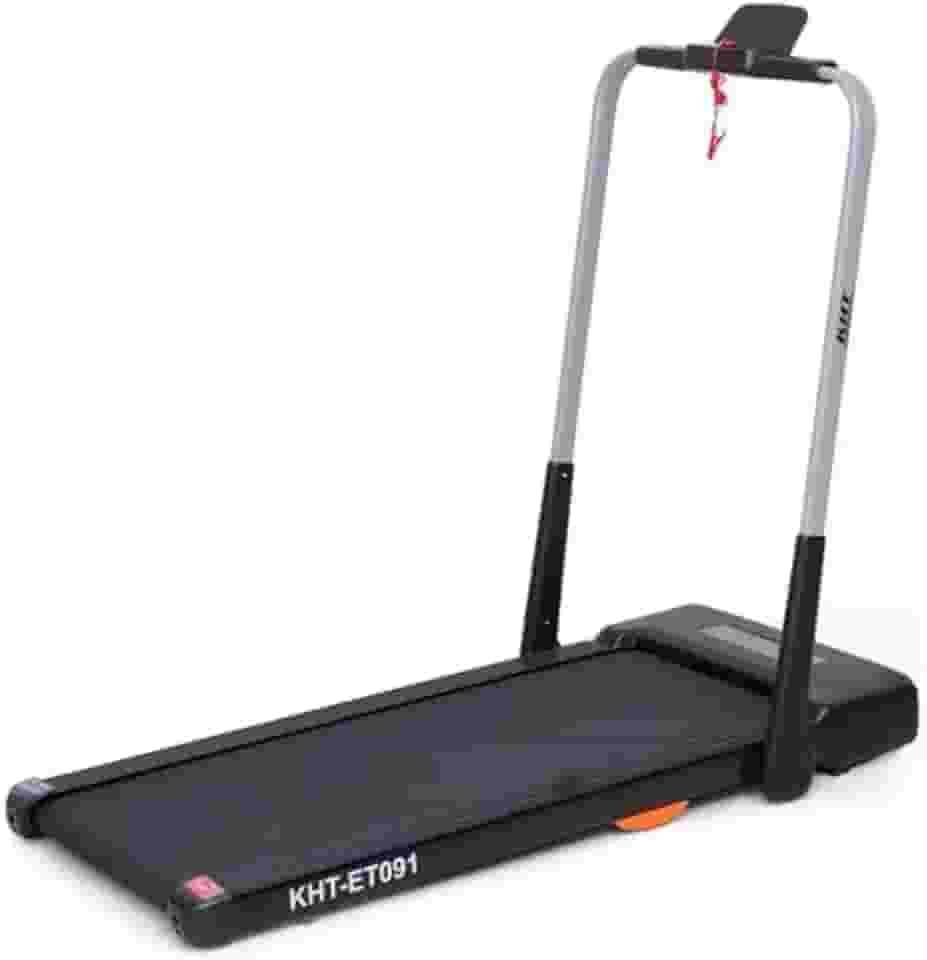 Esteira Elétrica KHT Compacta Dobrável Silenciosa com Velocidade Até 12km/h e Suporte 100kg para Uso Residencial - 110V