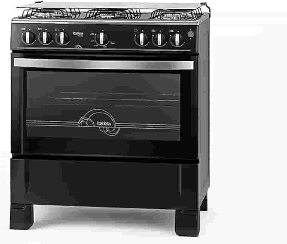 Fogão Waves 6 Bocas - Preto