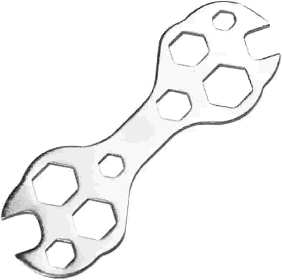 Chave de Boca Rosca Roda Bicicleta Ferramenta 10 em 1 Bike Ciclista Remover Apertar Parafusos Porca