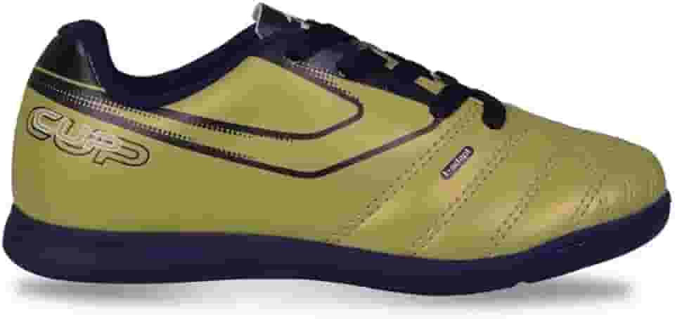 Chuteira Topper Cup Viii Inf Fsal Dourado/Marinho/Branco