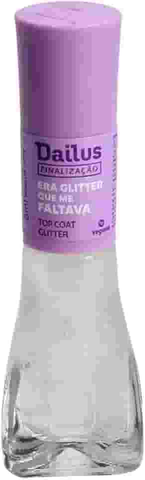 Esmalte De Tratamento Dailus Top Coat Glitter Que Faltava