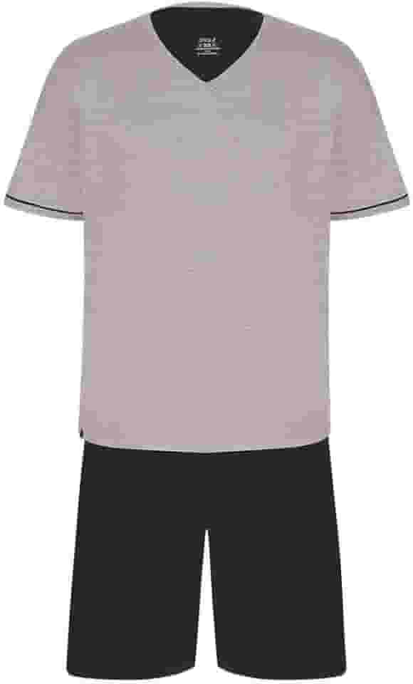 Pijama Masculino Curto Lupo (28000-001) 100% Algodão