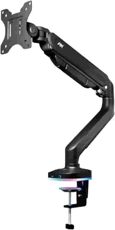 Suporte Monitor RGB Gamer Pistão A Gás Articulado 17 A 35