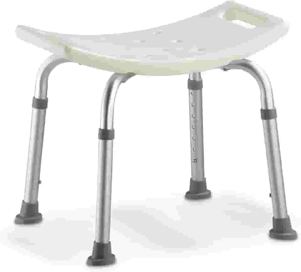 Banqueta para Banho com Ajuste de Altura até 135 Kg D1 Dellamed