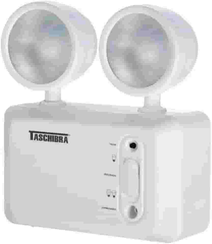 Luminária Autônoma de Emergência 2 Farol Led Bivolt Taschibra