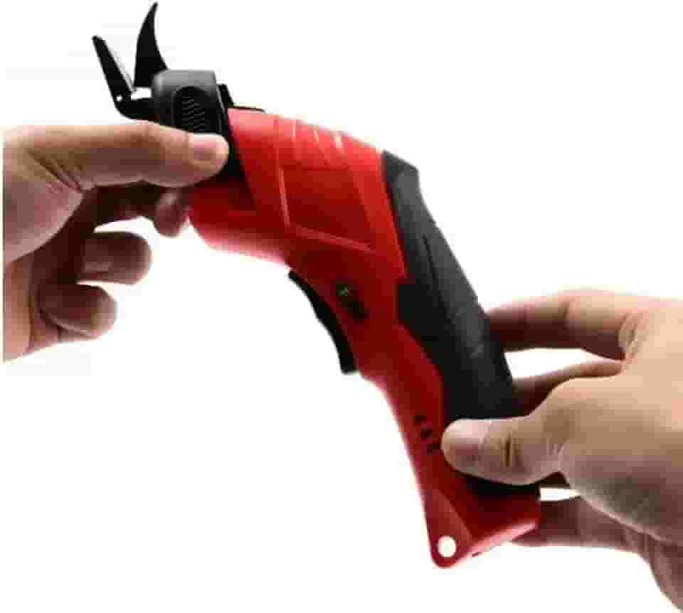 Tesoura Elétrica Recarregável USB para Corte de Tecido, Couro, Papel e Artesanato