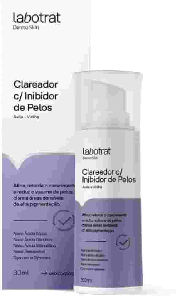 Labotrat - Clareador Com Inibidor De Pelos Labotrat Dermo Skin 30Ml Axila/Virilha