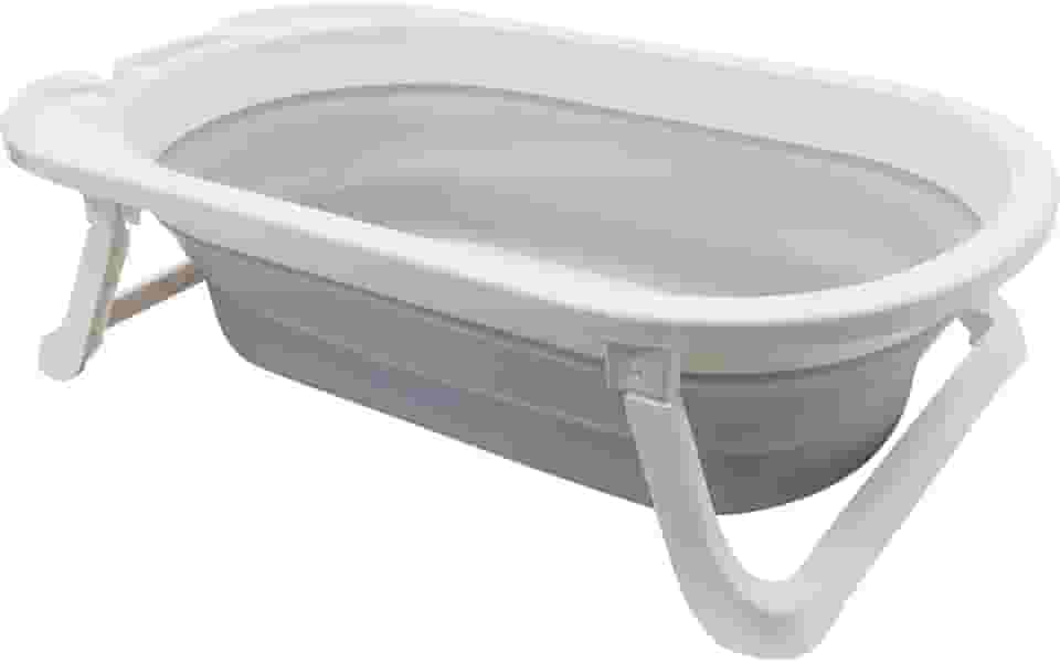 Banheira Dobravel Baby - Cinza, Buba, Cinza