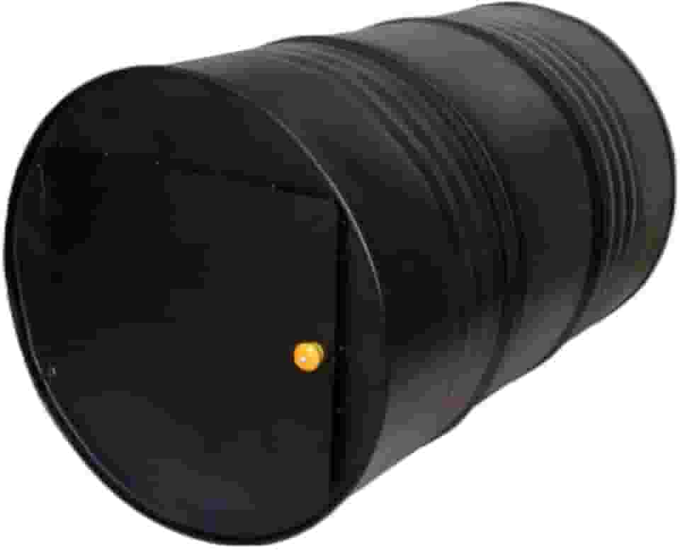 Forno Fogão a Lenha Tambor 200L Aço 02 Tabuleiro 80x55x55cm