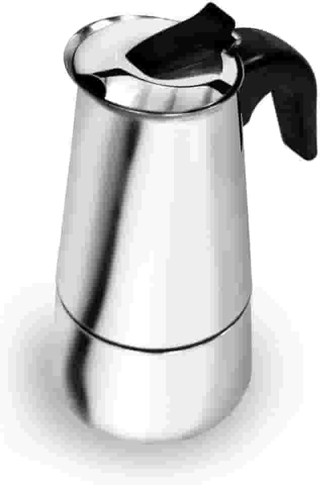 Cafeteira Italiana de Aço Inox – Design Clássico para um Café Expresso Perfeito (4 Xícaras)