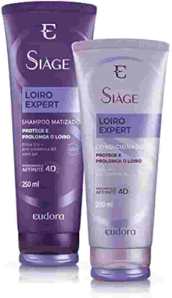 EUDORA KIT SIAGE LOIRO EXPERT 4D SHAMPOO + CONDICIONADOR