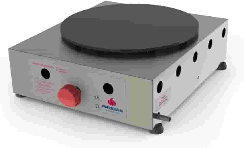 Chapa Crepe Francês 1 Chapa Redonda a Gás Inox Progás