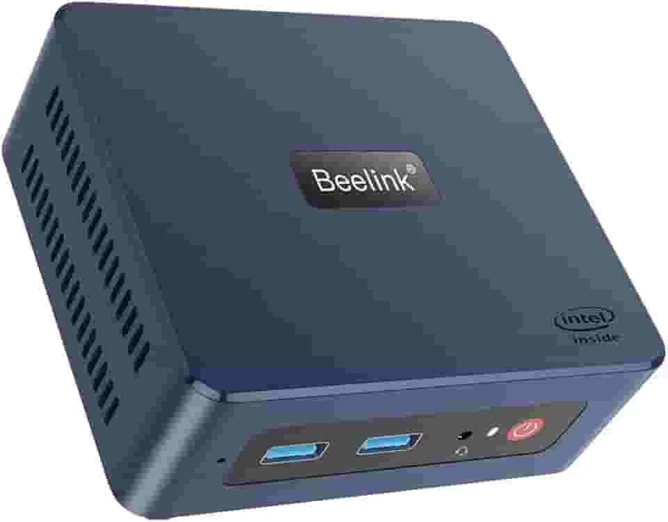 Bliksem Mini Pc Mini S 128gb Ssd 8gb Ram Processador Intel Celeron N5095 Sistema Operacional Windows 11 Wi-Fi e Bluetooth 4.0 Porta Hdmi Resolução 4k Hd Computador de Mesa Escritório/No Brasil