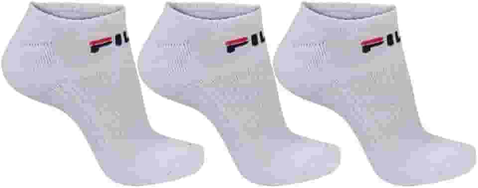 Kit com 3 Meias Cano Curto FILAadulto-unissex