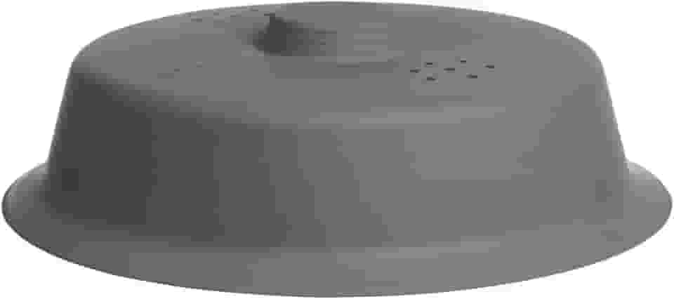 OU, TM790CHF, Tampa Para Microondas Protetor de Comida Cúpula ou, cor Chumbo, Polipropileno