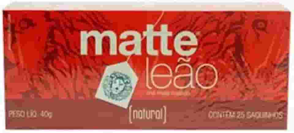 Leão Chá Matte Natural Fuze Com 25 Saquinhos
