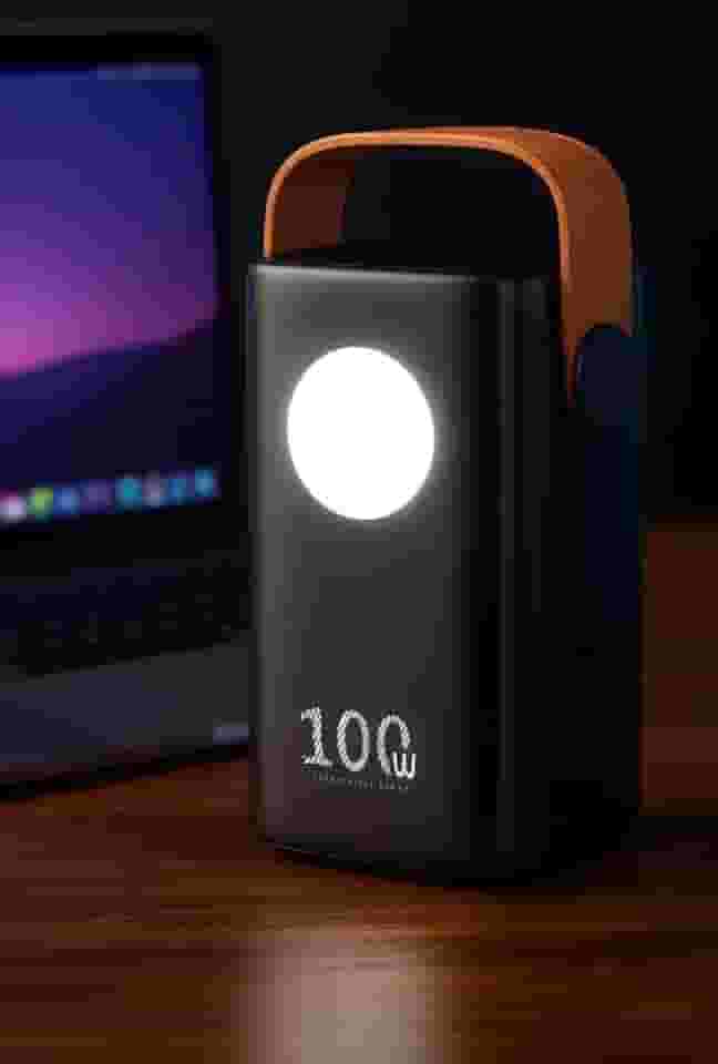 Power Bank Portátil 60000mAh, 100W Turbo, Carregador para Múltiplos Dispositivos, Mini Starlink, Celular, Tablet, Caixa de som