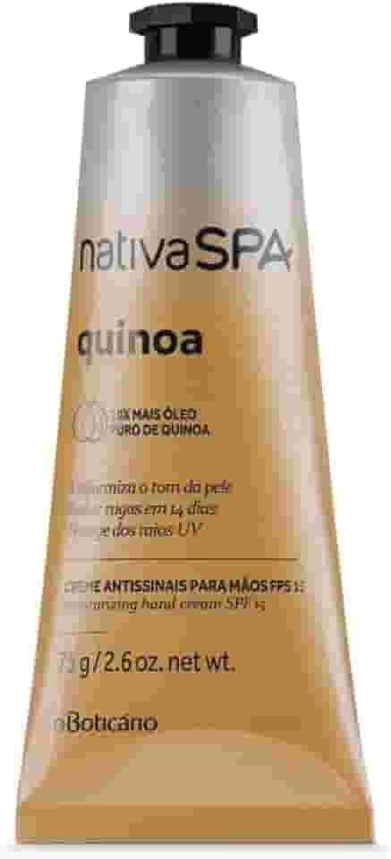 O BOTICARIO NATIVA SPA CREME ANTISSINAIS MAOS QUINOA 75g