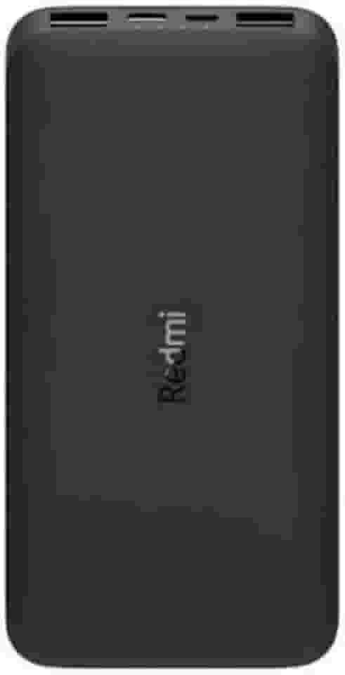 Carregador Portátil Xiaomi 20000 recarga rápida Preto