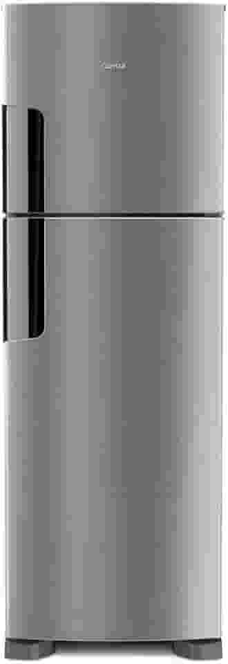 Geladeira Consul Frost Free Duplex 386 litros com Altura Flex cor Inox CRM44AK 110V