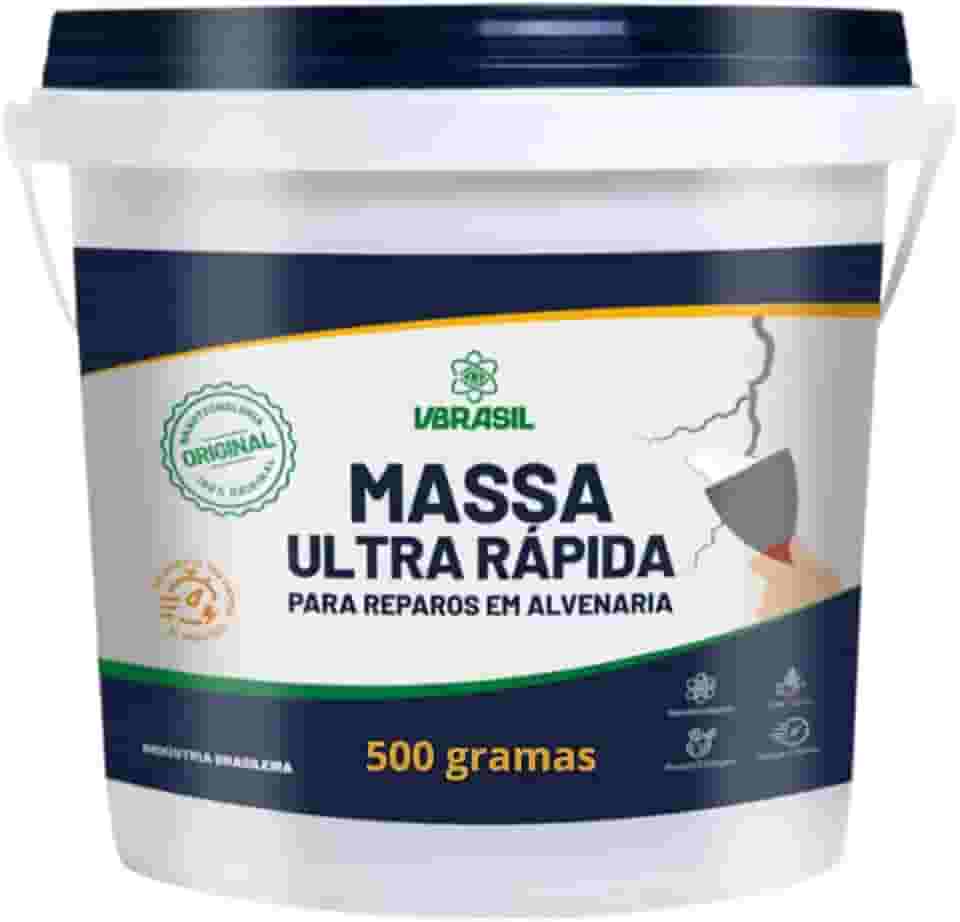 Massa Ultra Rápida pequenos reparos 500 Gramas VBrasil