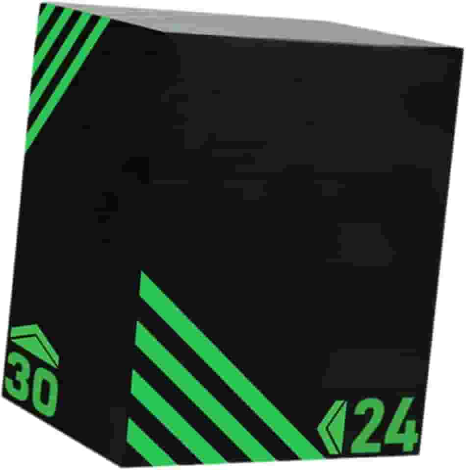 Jump Box Soft Plyometric Box Antiderrapante, Caixa de Step para Treinamento de Força E Condicionamento Físico, Material em PVC, Adequada para Adultos