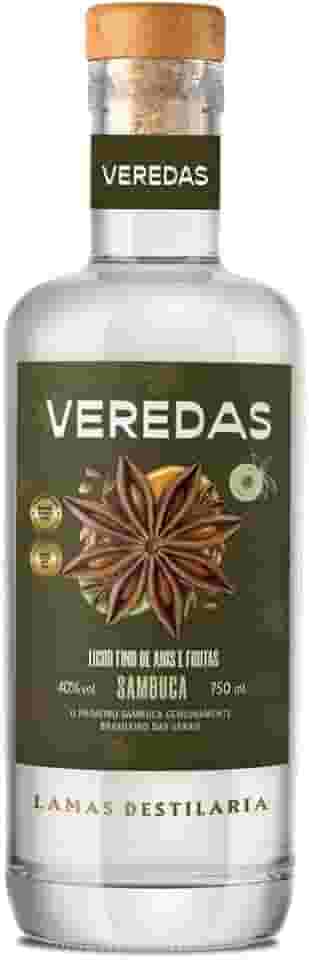 Licor Veredas Sambuca Lamas Destilaria