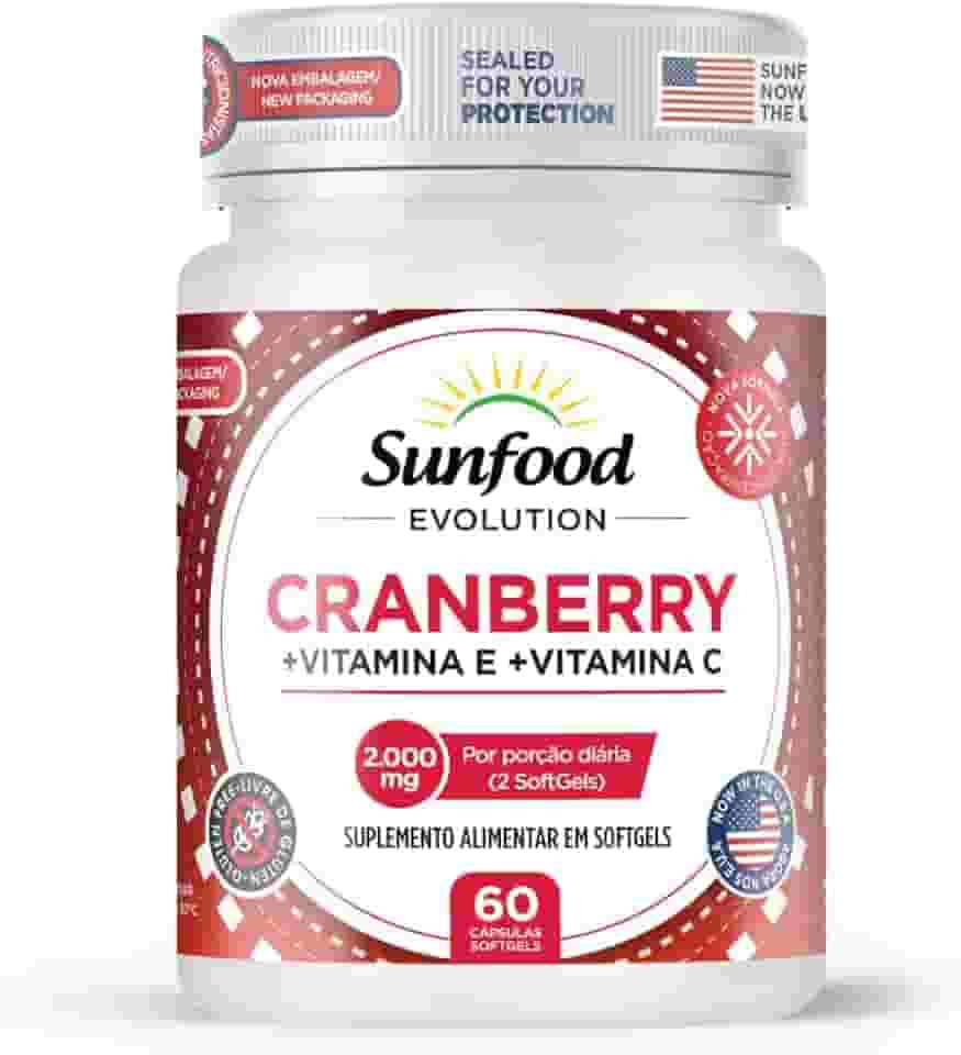 CRANBERRY 2.000MG 60 CAPSULAS SUNFOOD EVOLUTION