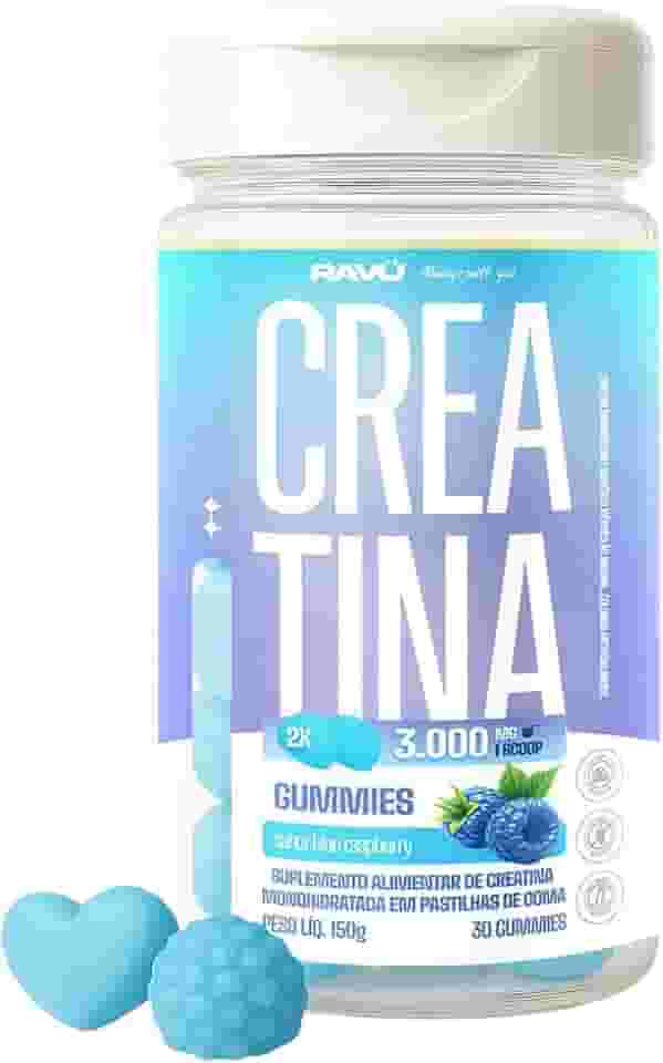 Creatina Monohidratada em Gomas | Força, Foco e Desempenho no Treino | Ravü Nutrition