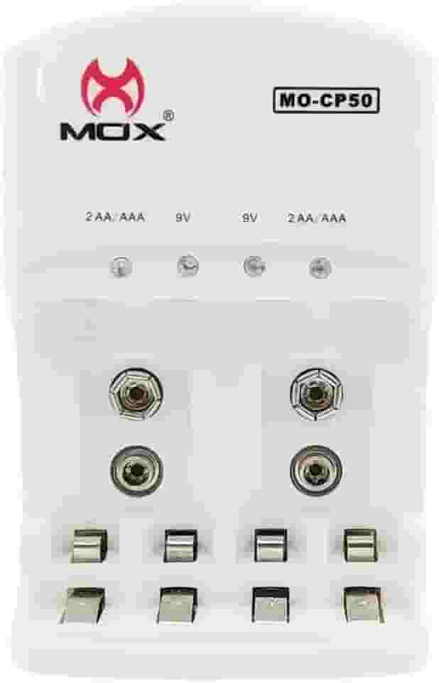 CARREGADOR DE PILHA MOX MO-CP50