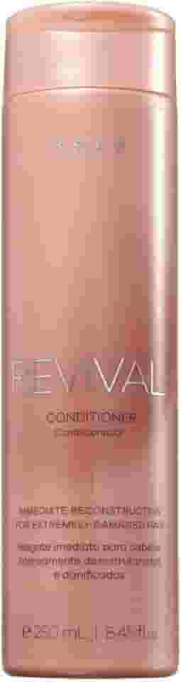 Condicionador Profissional BRAÉ Revival 250ml - Reparação Intensiva, Maciez e Brilho, Desembaraço Superior
