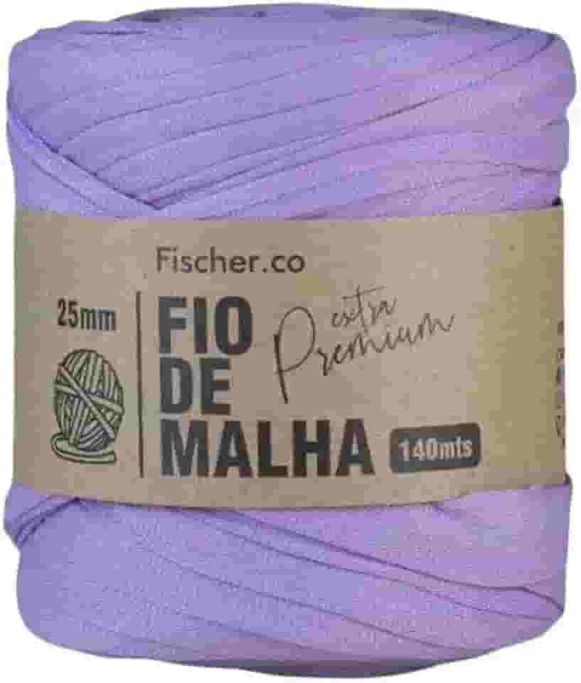 Fio de Malha Extra Premium Fischer 25mm x Rolo com 140m (69 LAVANDA)
