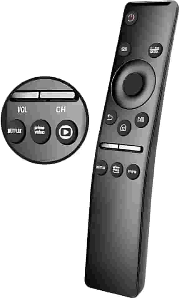 Controle Remoto Universal para Smart TV com Atalhos Netflix, Prime Video | Necessita de 2 pilhas AA (não inclusas)