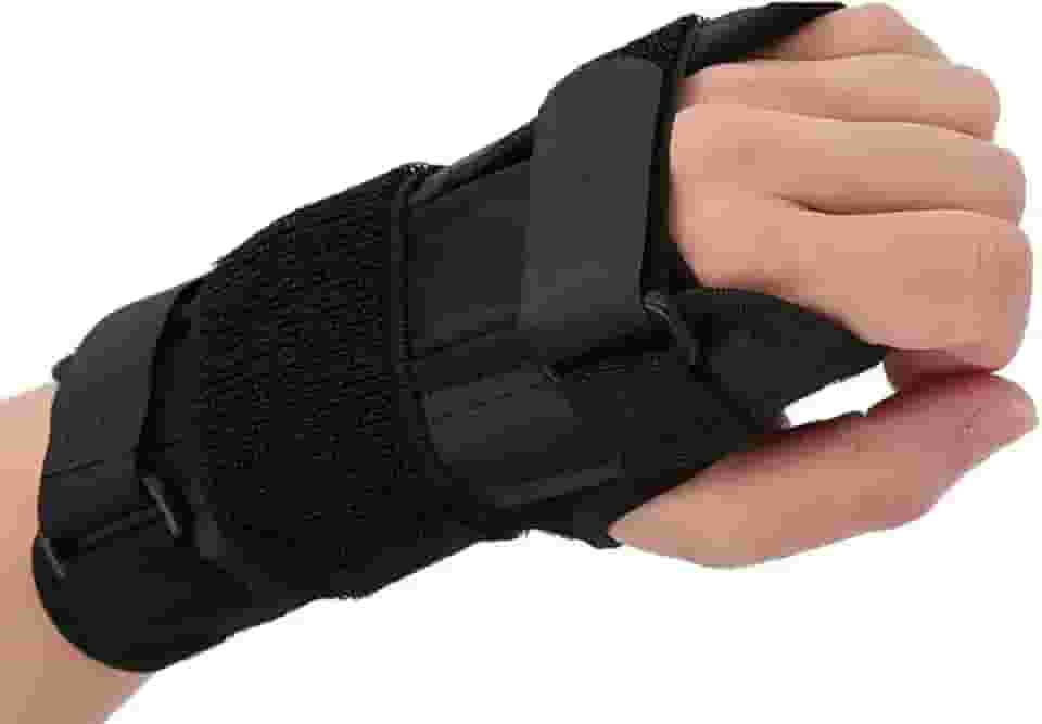 Tubarão Stores Tala para Punho Mão Munhequeira Órtese Proteção de Pulso Tendinite Ortopédico Alívio Dor Protetor Lesões.