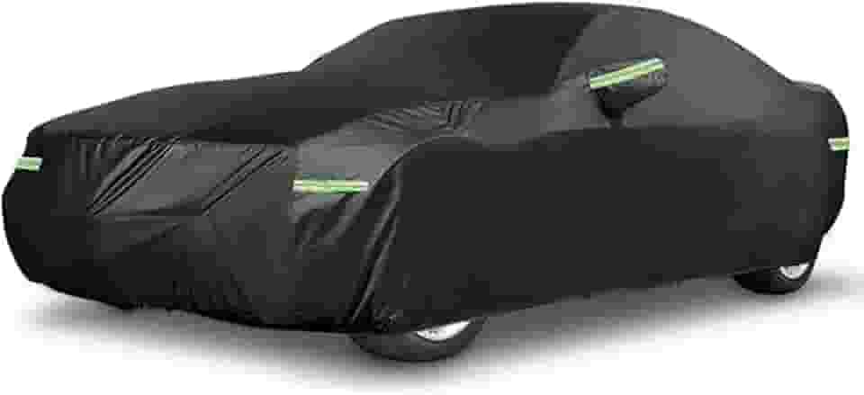 Capa de carro à prova d'água respirável, capa de carro universal completa para Sedan SUV (398.8 cm-528.3 cm), proteção UV capa automotiva à prova de vento à prova de poeira resistente a arranhões para