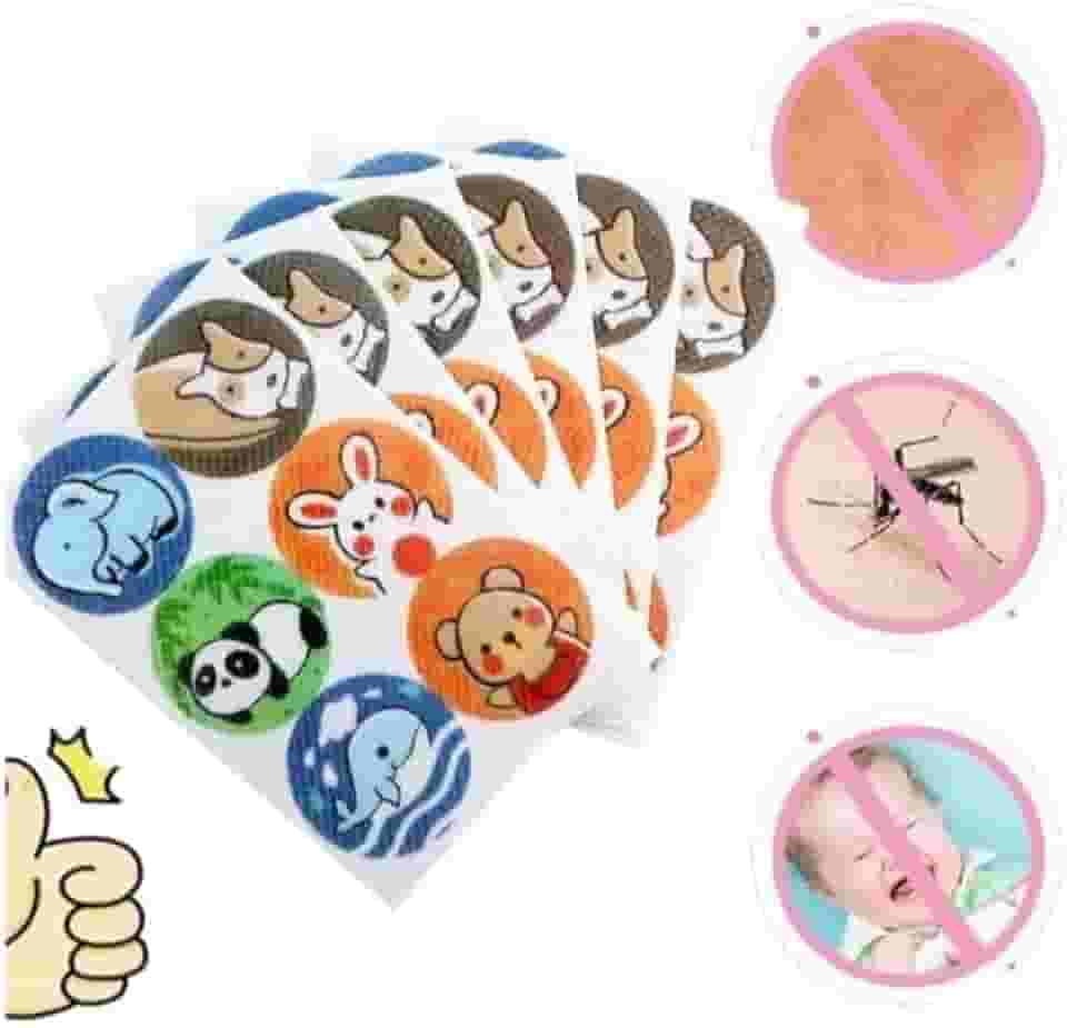 Kit c/ 36 pçs Repelente Adesivo Infantil contra DENGUE e Mosquito - Citronela