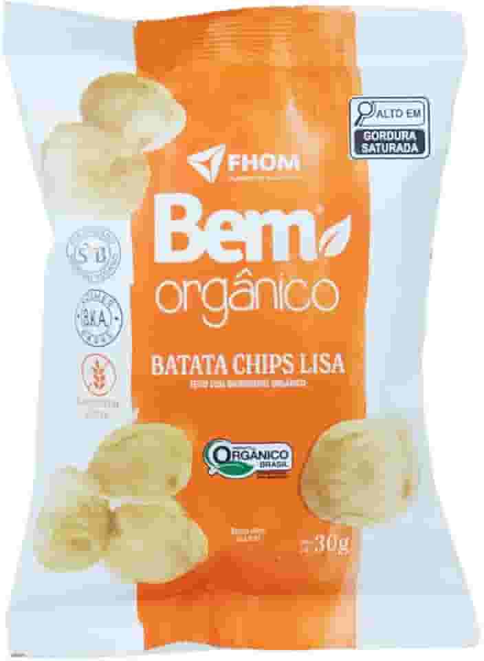 Batata Chips Lisa Bem Orgânico 30g