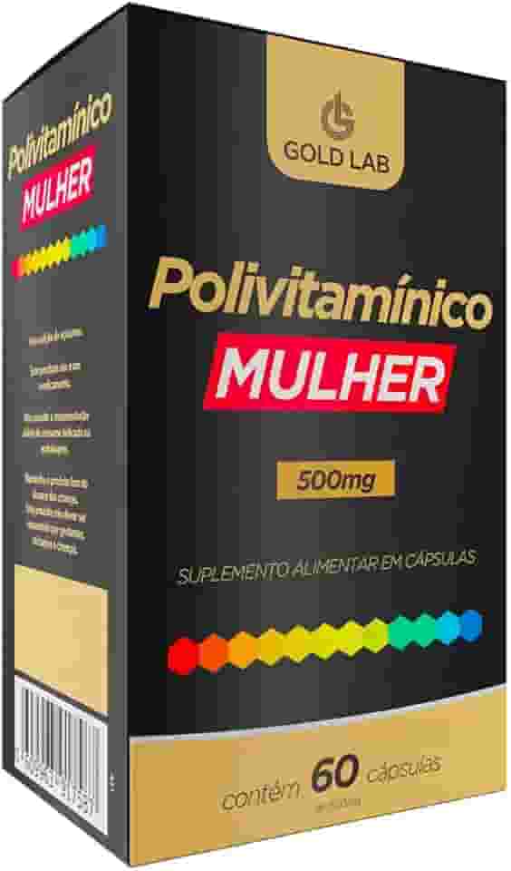 Polivitamínico Mulher C/60 Cápsulas - Gold Lab