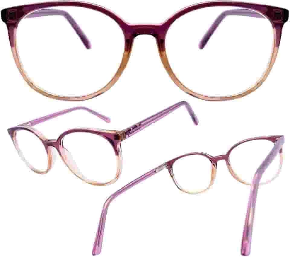 Armação de Óculos Infantil Para Grau Joachim Kids Unissex, Redonda, Flexível, para Crianças Acima de 3 Anos