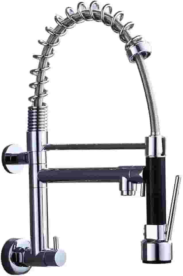 Torneira Gourmet 40cm com Misturador Monocomando Cromada de Parede Belccatgm40c-pl