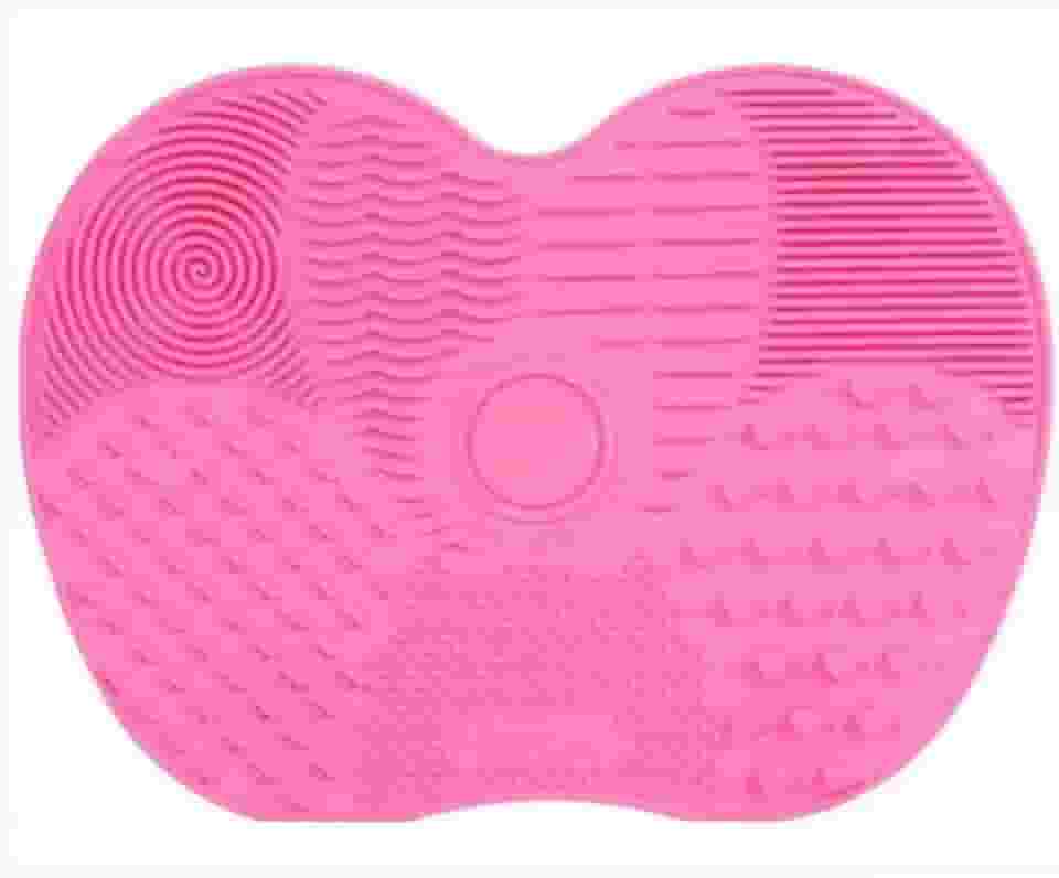 Tapete De Silicone Para Limpar Pincéis De Maquiagem