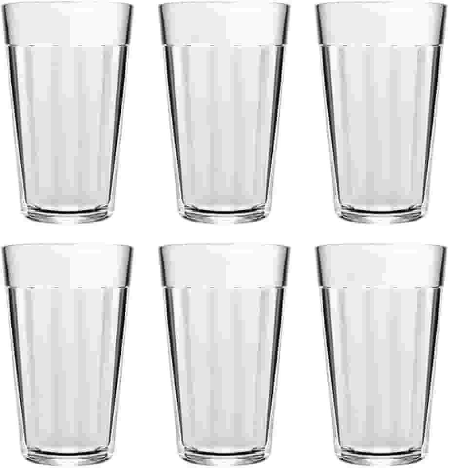 Conjunto 6 Copos Americano Original 450ml Vidro Nadir Figueiredo (2910)