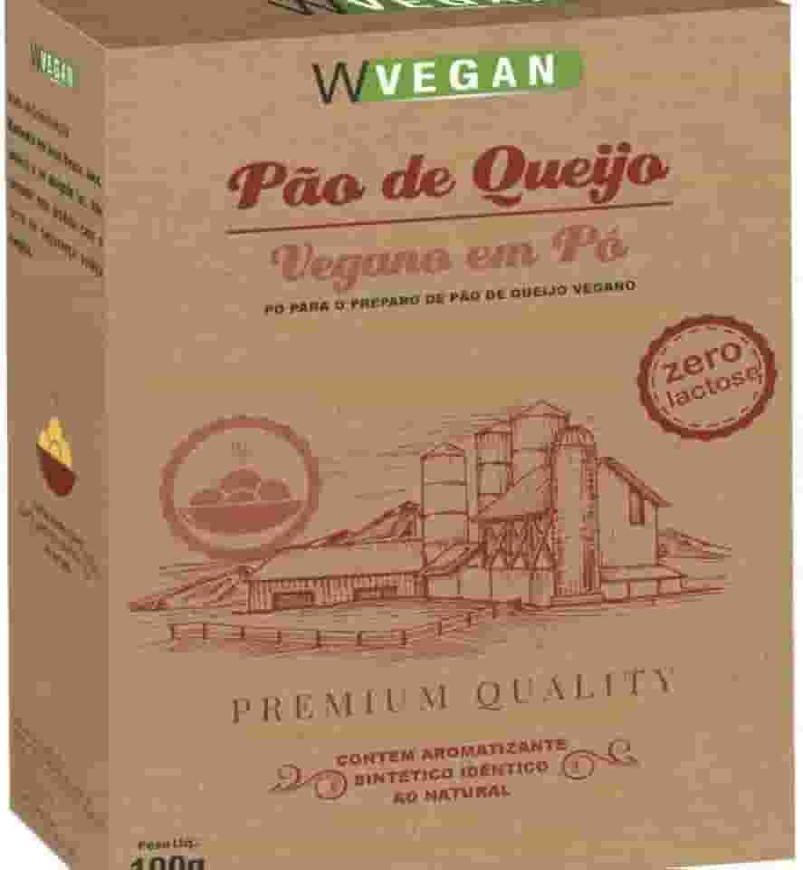 W Vegan Pão De Queijo Proteico Vegano Em Pó 100G Wvegan Pao