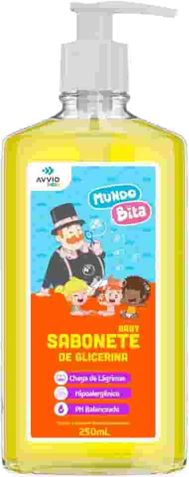 Sabonete Liquido Glicerina Hipoalergênico - Mundo Bita 250ml