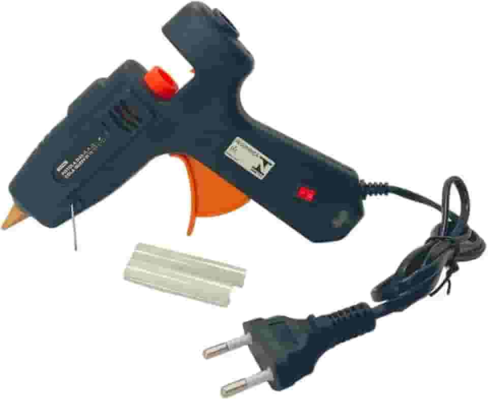 Pistola de Cola Quente Elétrica Bivolt Profissional para Artesanato e Reparos Aquecimento Rápido